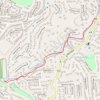Along the Sturt River trail, distance, elevation, map, profile, GPS track