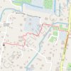 Cherthala trail, distance, elevation, map, profile, GPS track