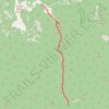 Timber Peak Trail trail, distance, elevation, map, profile, GPS track