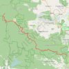 Gap Creek - England Creek trail, distance, elevation, map, profile, GPS track