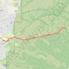 Logan River Trail trail, distance, elevation, map, profile, GPS track