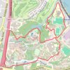 Callaghan Loop Run trail, distance, elevation, map, profile, GPS track