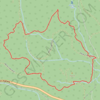Teodoro Trail trail, distance, elevation, map, profile, GPS track