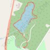 Andrew Jackson State Park and Lake trail, distance, elevation, map, profile, GPS track