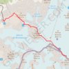 Монблан trail, distance, elevation, map, profile, GPS track