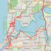 Perth Road Cycling trail, distance, elevation, map, profile, GPS track