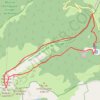 Madres depuis le col de Jau trail, distance, elevation, map, profile, GPS track