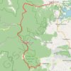 Mount Glorious - North Kobble Creek campsite trail, distance, elevation, map, profile, GPS track