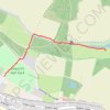 Edward's Hall Park - The Lake trail, distance, elevation, map, profile, GPS track