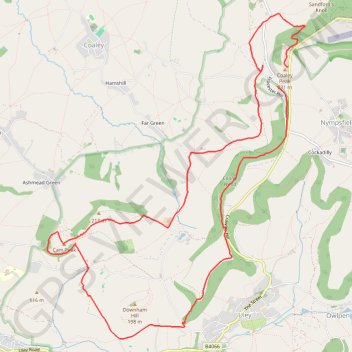 Cam Peak trail, distance, elevation, map, profile, GPS track
