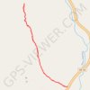 Ten Sleep French Cattle Ranch Approach Long trail, distance, elevation, map, profile, GPS track