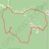 Bison Mountain Loop trail, distance, elevation, map, profile, GPS track