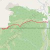 2025-08-22_11-59_Fri trail, distance, elevation, map, profile, GPS track