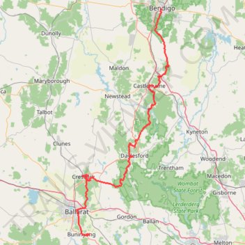 GOLDFIELDS_TRACK_TOTAL_WALK_ROUTE_20200612 trail, distance, elevation, map, profile, GPS track