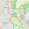 Evening E-Bike Ride trail, distance, elevation, map, profile, GPS track