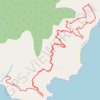 Dingalan-San Luis trail, distance, elevation, map, profile, GPS track