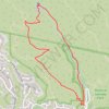 Temescal Falls Loop via Temescal Canyon trail, distance, elevation, map, profile, GPS track