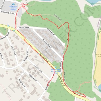 Whale Walk trail, distance, elevation, map, profile, GPS track