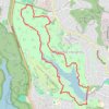 Manly Dam trail, distance, elevation, map, profile, GPS track