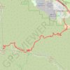 Santiago Peak trail, distance, elevation, map, profile, GPS track