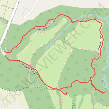 Holmdel Park trail, distance, elevation, map, profile, GPS track