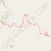 Pacifico Mountain trail, distance, elevation, map, profile, GPS track