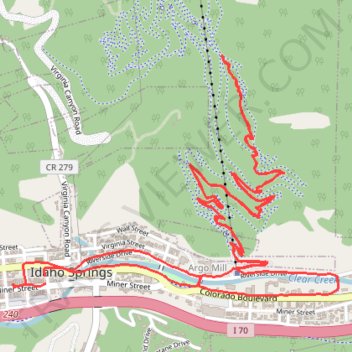 10 Day Jacks trace trail, distance, elevation, map, profile, GPS track