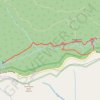 Graveyard Upper Falls and Second Falls Loop Trail in Pisgah National Forest trail, distance, elevation, map, profile, GPS track