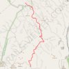 Piedra Lisa North Trail - Sandia Mountain Wilderness trail, distance, elevation, map, profile, GPS track