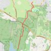 Lysterfield Park trail, distance, elevation, map, profile, GPS track