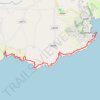 Ballymacaw and Dunmore East cliff walk trail, distance, elevation, map, profile, GPS track