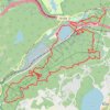 Stephens State Park trail, distance, elevation, map, profile, GPS track