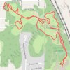 Lauritzen Gardens walk trail, distance, elevation, map, profile, GPS track