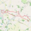 Walk - Hasketon and Grundisburgh trail, distance, elevation, map, profile, GPS track