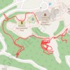 Hillwood Estate Gardens trail, distance, elevation, map, profile, GPS track