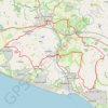 Mount Caburn trail, distance, elevation, map, profile, GPS track