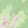 10-JUL-09 trail, distance, elevation, map, profile, GPS track