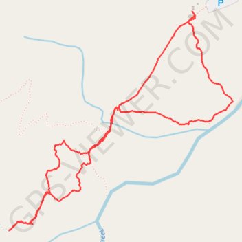 Exit Glacier Overlook Trail and Glacier View Loop Trail in Kenai Fjords National Park trail, distance, elevation, map, profile, GPS track