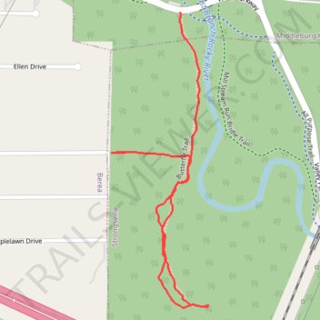 Butterfly Trail trail, distance, elevation, map, profile, GPS track