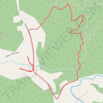 Cochrans trails trail, distance, elevation, map, profile, GPS track