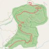 Mariposa Grove of Giant Sequoias Trail in Yosemite National Park trail, distance, elevation, map, profile, GPS track