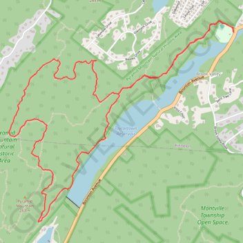 Pyramid Mountain, Tripod Rock, Bear Rock, Whale Head Rock trail, distance, elevation, map, profile, GPS track