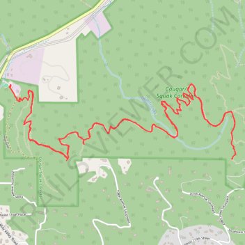 Debbie's View trail, distance, elevation, map, profile, GPS track