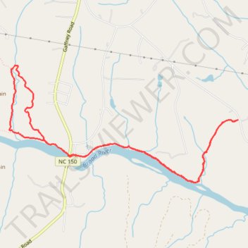 Cottonwood Trail trail, distance, elevation, map, profile, GPS track