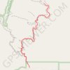 Little Wild Horse Canyon Trail in Muddy Creek Wilderness trail, distance, elevation, map, profile, GPS track