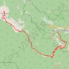 Charleston Peak trail, distance, elevation, map, profile, GPS track