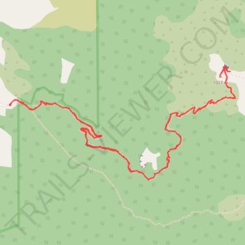 Rangiwahia Hutt walk trail, distance, elevation, map, profile, GPS track