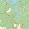 Dam Buster Mountain Bike Ride trail, distance, elevation, map, profile, GPS track