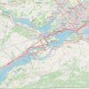 Lancaster - Montréal trail, distance, elevation, map, profile, GPS track