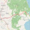 Route trail, distance, elevation, map, profile, GPS track